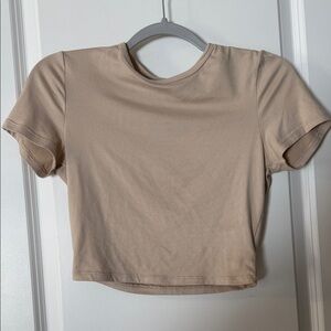 Sadie & Sage Beige Top